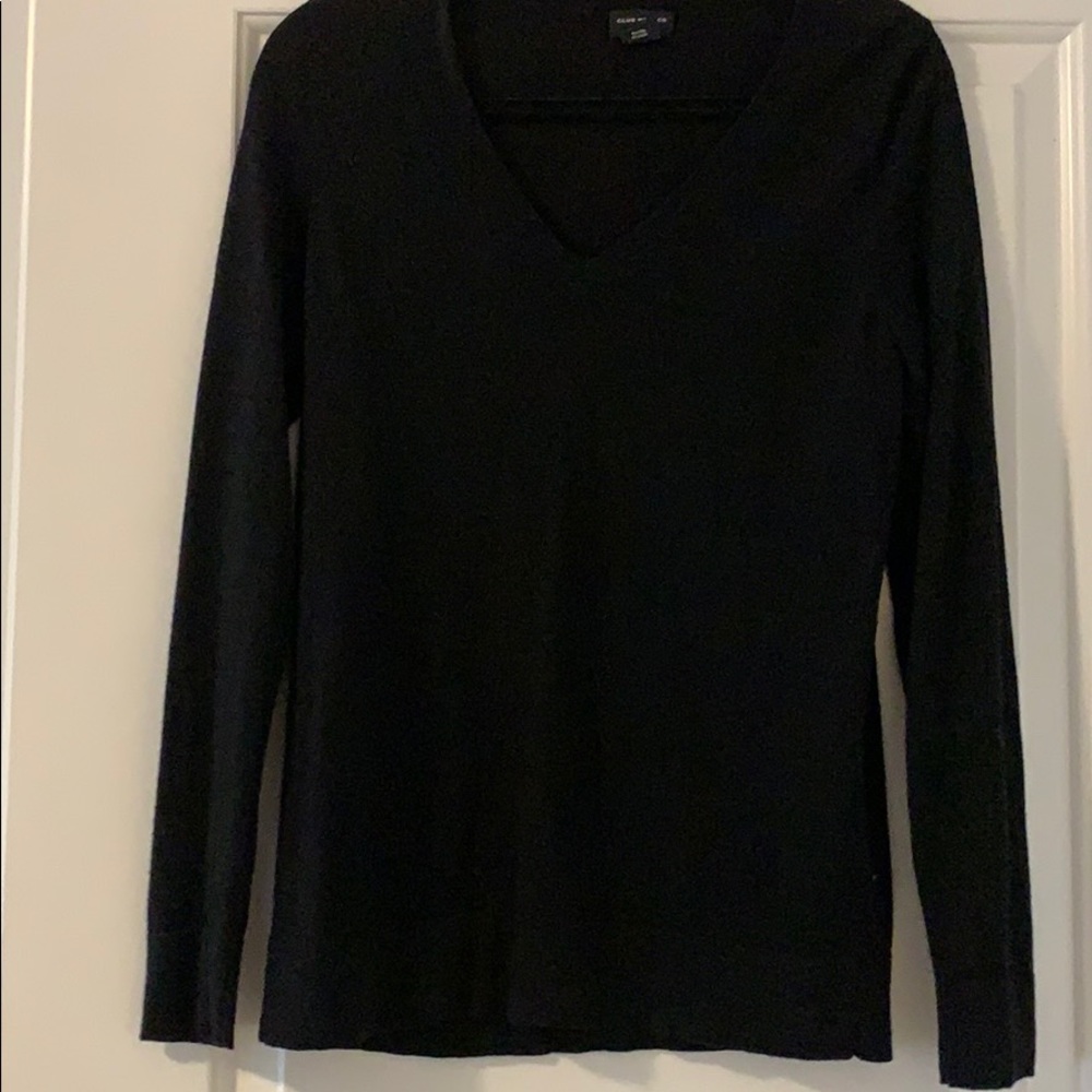Club Monaco v neck wool sweater - Picture 7 of 9
